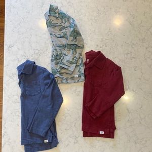 Bundle Gap Long Sleeve Front Pocket Polos 5T